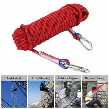 Dioche Tali Outdoor Darurat Panjat Tebing Survival Fire Rope 10mm - DC390