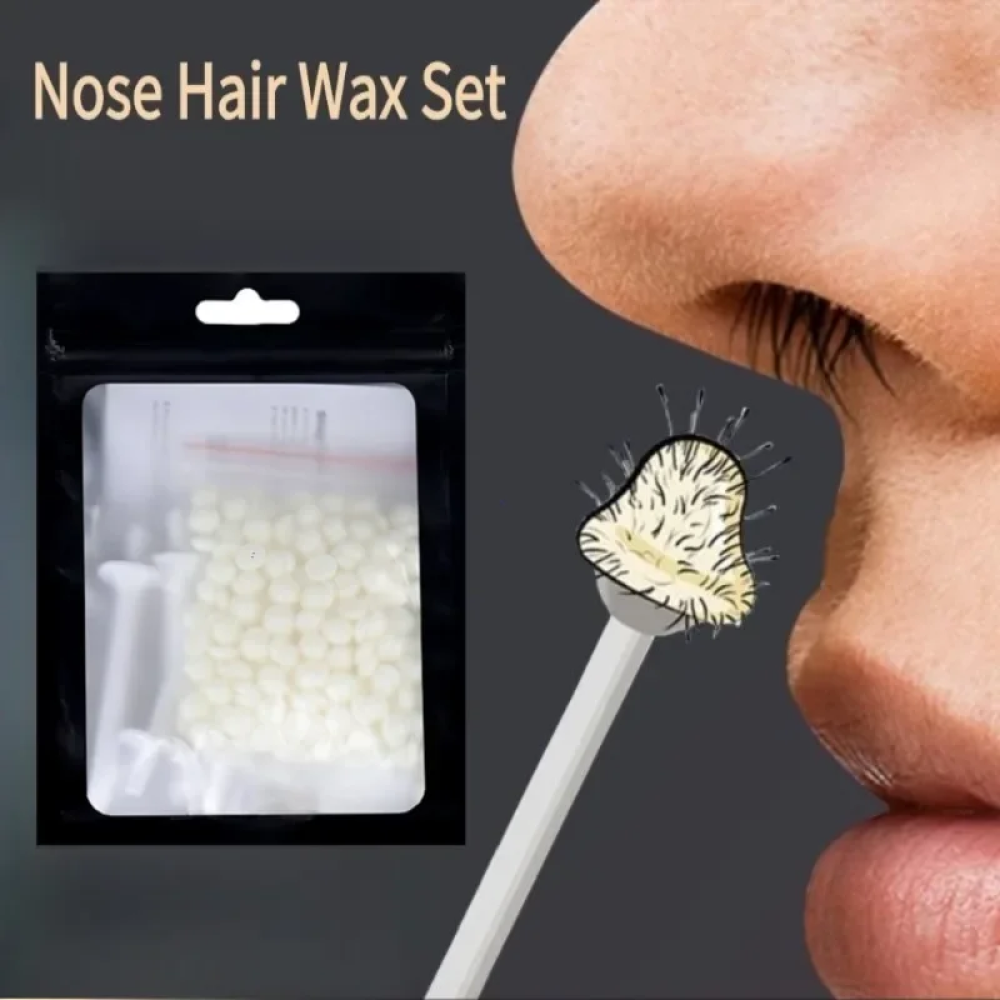 Gambar produk Dawndesslo Penghilang Bulu Hidung Hard Wax Nose Hair Removal Kit 25gr - DD643