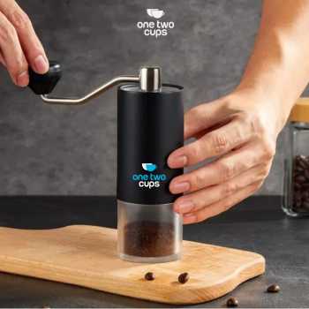 Gambar produk One Two Cups Alat Penggiling Kopi Manual Coffee Grinder Adjustable - BN50