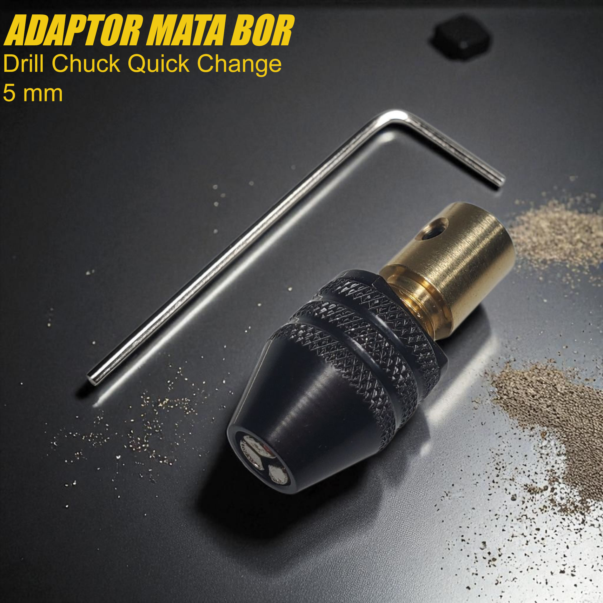 Gambar produk Xzante Adaptor Mata Bor Drill Chuck Quick Change 5mm - A3