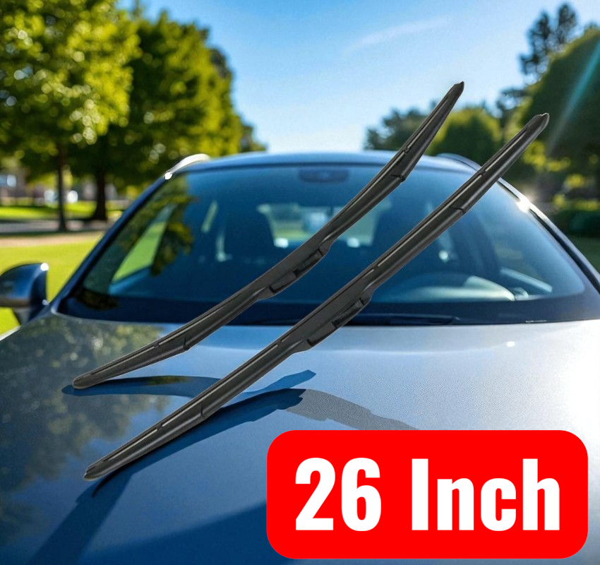 Gambar produk OTOHEROES Wiper Kaca Mobil Boneless Universal 3 Section 1 Pair 26 Inch - PC58