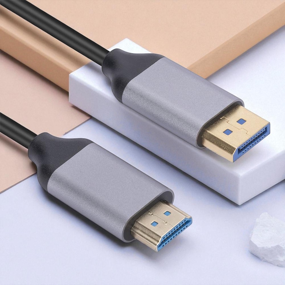 Gambar produk PC Kabel Display Port to HDMI 4K 3840x2160 60Hz 1.8M - DP17