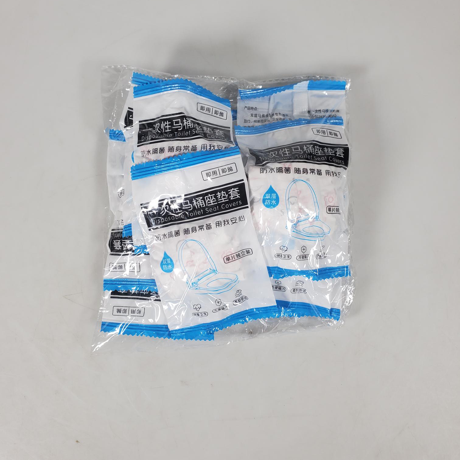 Gambar produk FMA Disposable Toilet Seat Covers for Travel Public Bathrooms 10 PCS - FM-FF11