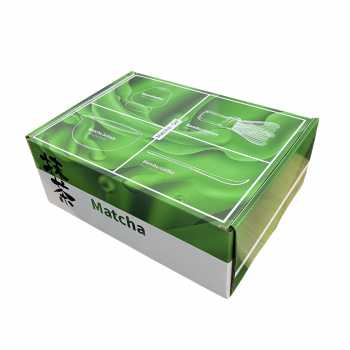 Gambar produk CZSAE Matcha Set Kit Chawan Chasen Stand Chashaku Ceramic 500ml 4 PCS - CZ3