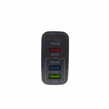 Gambar produk YINHO Charger Kepala Charger Fast Charging Multi Port QC 3.0 PD20W 65W - LYK-882