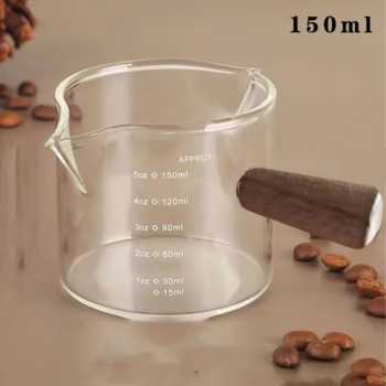 JAJKA Gelas Takar Kopi Espresso Shot Measuring Cup Double Mouth 150ml - JK-150