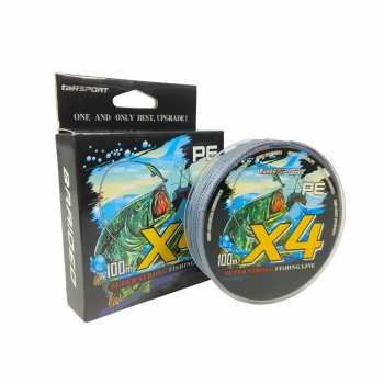 Gambar produk TaffSPORT Senar Pancing PE 4 Braided Strand Fishing Line 100M 8.0 - X4