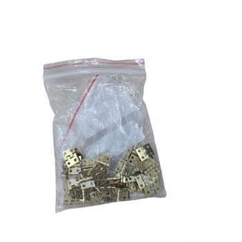 Gambar produk KitTrader Engsel Pintu Lemari Kabinet Door Hinge 4 Hole 10x8mm 40 PCS - KT581