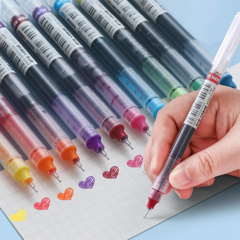 Gambar produk Xuanxuan Pulpen Bolpen Warna Warni Color Ballpoint Gel Pen 0.5mm - XX633