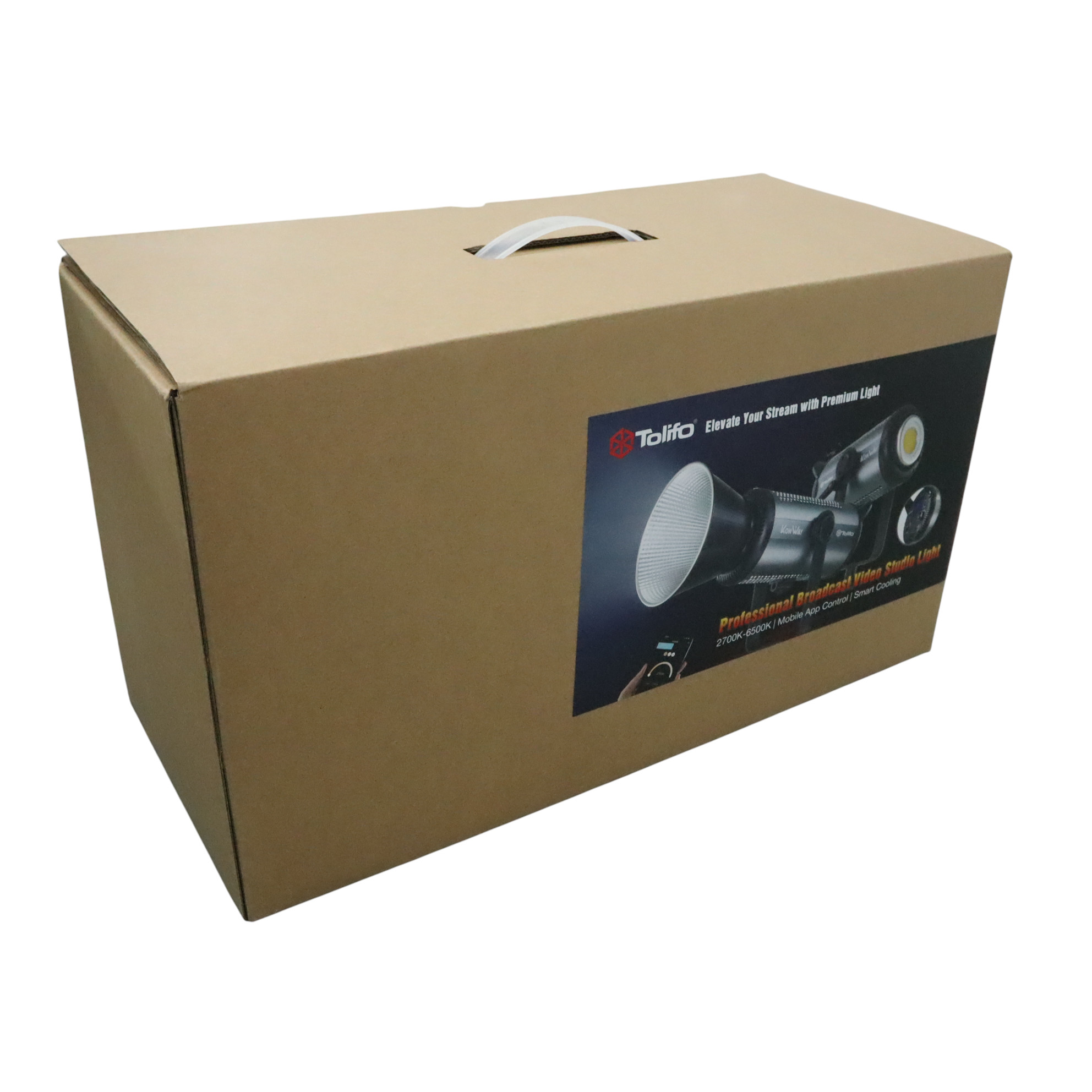 Gambar produk Tolifo Lampu Video LED Bi-Color COB Video Light 400W 6500K - KW-500B PRO