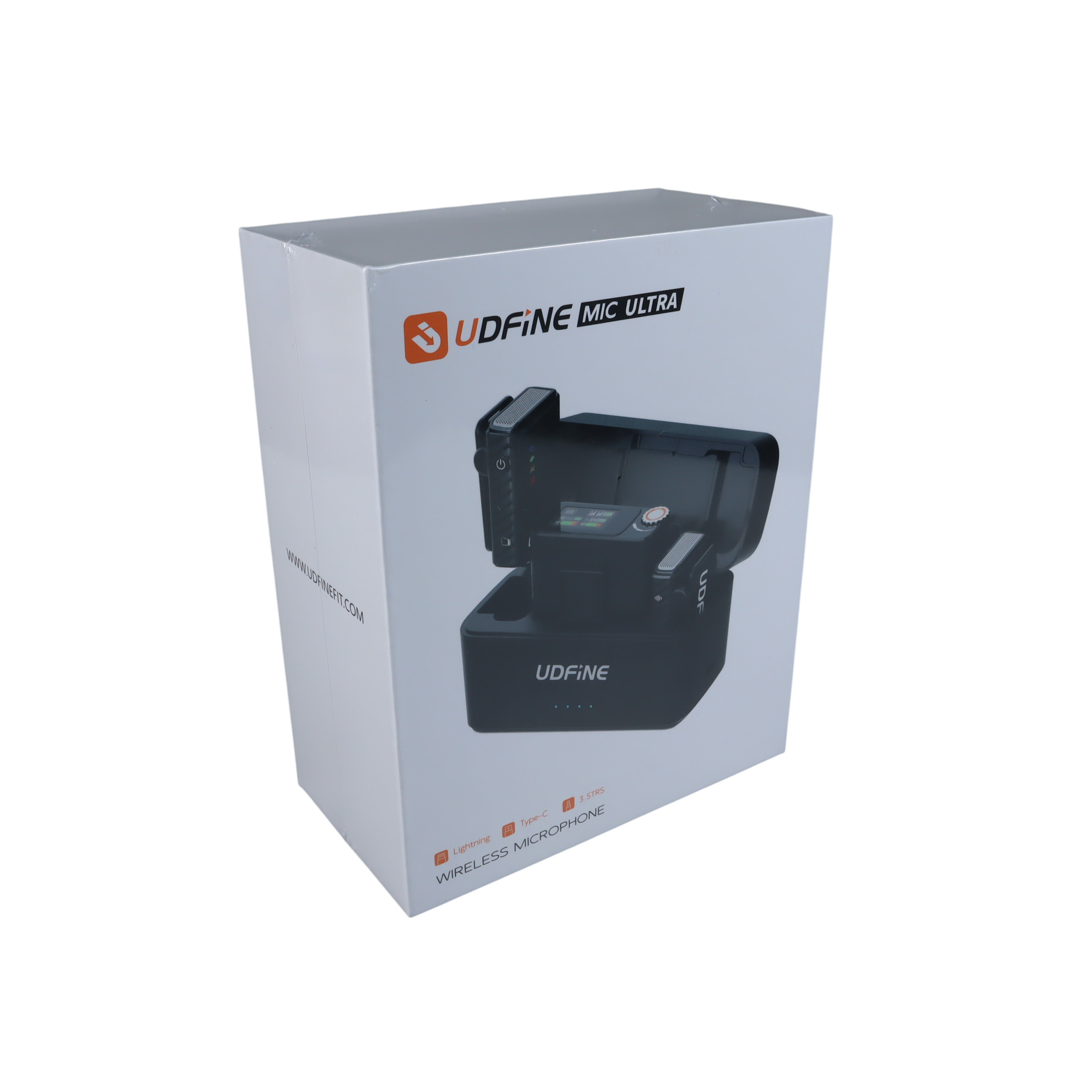 Gambar produk Udfine Mikrofon Wireless Lavalier Microphone Type C Lightning 2.4G - Udfine Mic Ultra