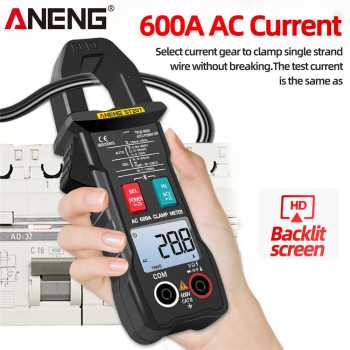 Gambar produk ANENG Digital Bluetooth Multimeter Voltage Tester Clamp - ST207