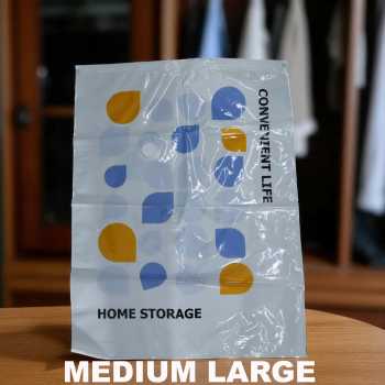 Gambar produk TaffPACK Kantong Plastik Vakum Pakaian 10 PCS with Electric Pump - T10