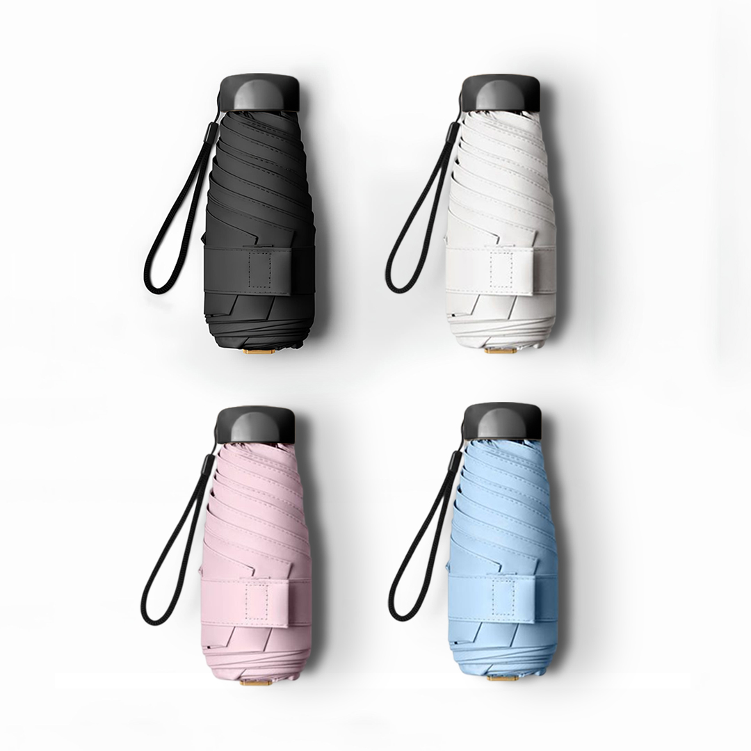 Gambar produk MUCAI Payung Lipat Kecil Portable Anti UV Waterproof UPF 50+ - 190T