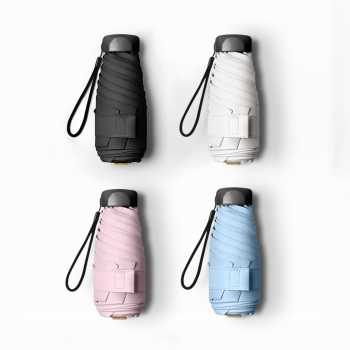 Gambar produk MUCAI Payung Lipat Kecil Portable Anti UV Waterproof UPF 50+ - 190T