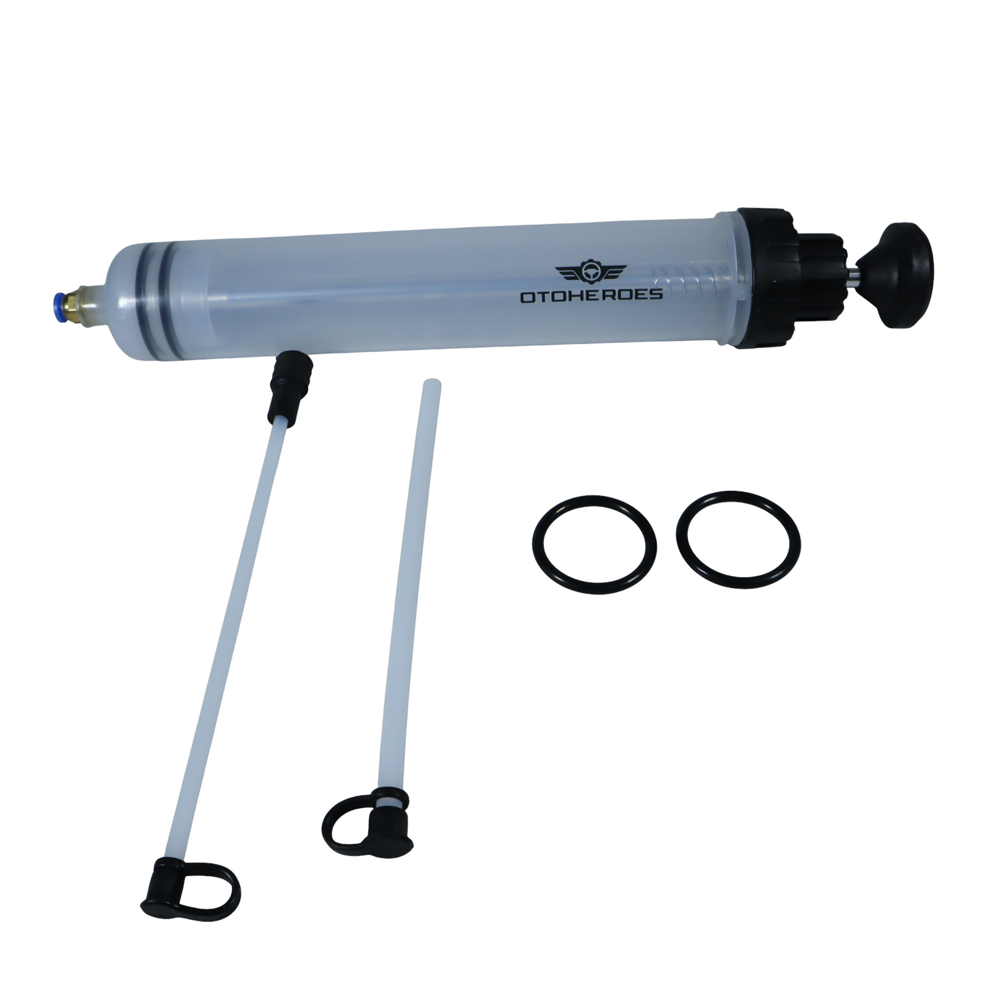 Gambar produk OTOHEROES Pompa Transfer Oil Extractor Syringe 500ml - NC01