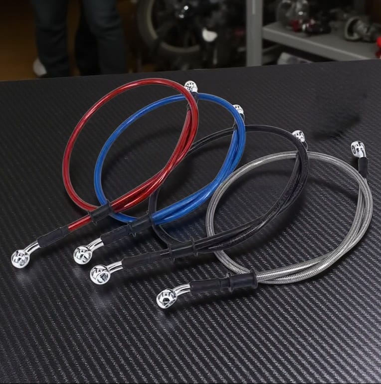 CHIZIYO Selang Rem Motor Motorcycle Hydraulic Disk Brake Hose 1PCS 30cm - CZ1 Gambar produk CHIZIYO Selang Rem Motor Motorcycle Hydraulic Disk Brake Hose 1PCS 30cm - CZ1