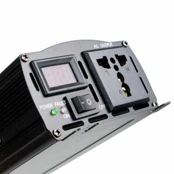 Gambar produk Taffware Power Inverter Mobil Pure Sine Wave DC 12V to AC 220V 1000W - NBQ1000W