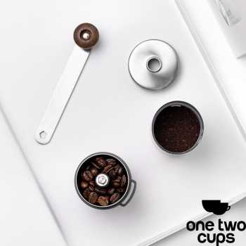 Gambar produk One Two Cups Alat Penggiling Kopi Manual Coffee Grinder Adjustable - ZX-A65