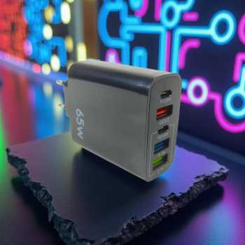 YINHO Charger Kepala Charger Fast Charging Multi Port QC 3.0 PD20W 65W - LYK-882