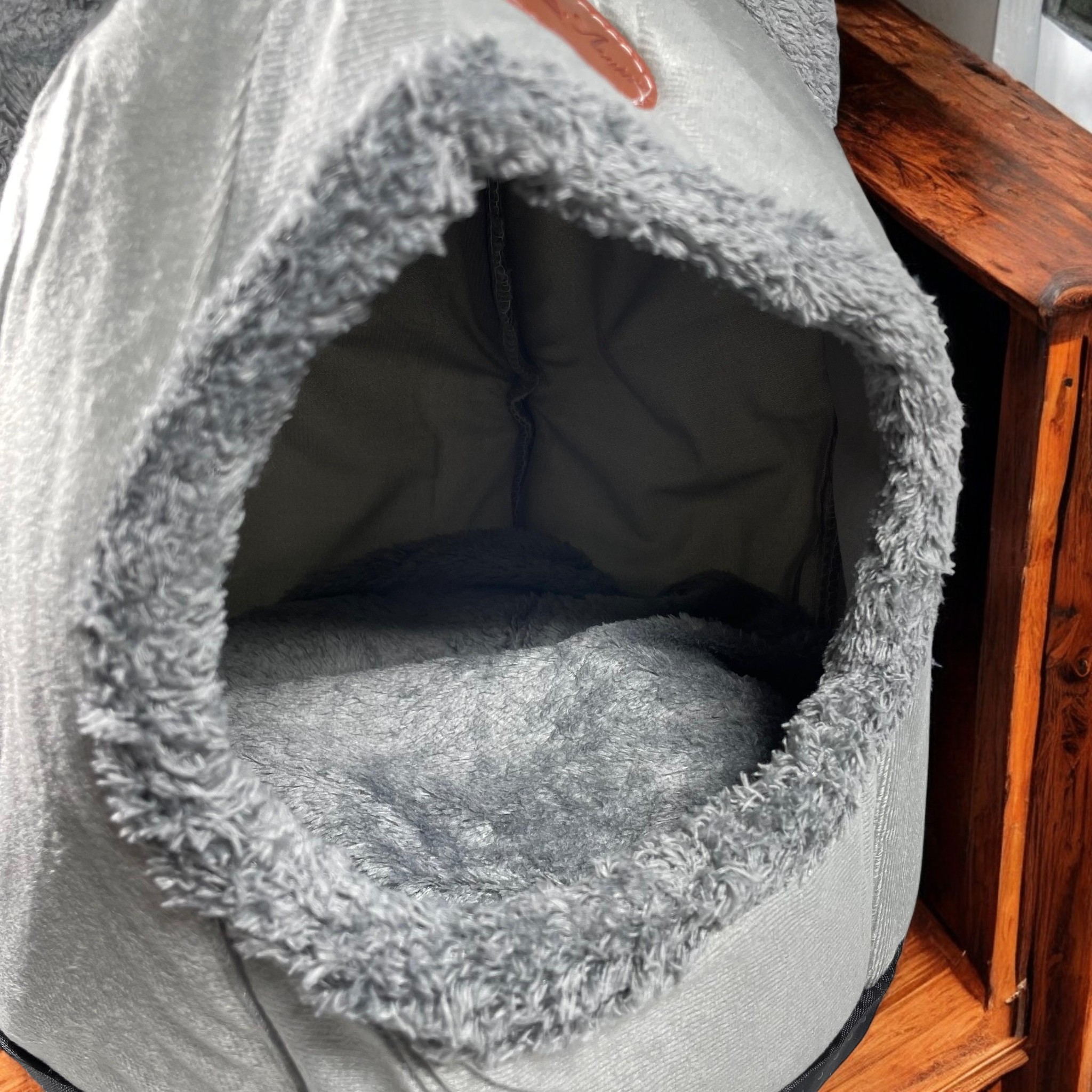 Gambar produk AOXIN Tempat Tidur Hewan Peliharaan Kucing Cat House Tent M - HTC01
