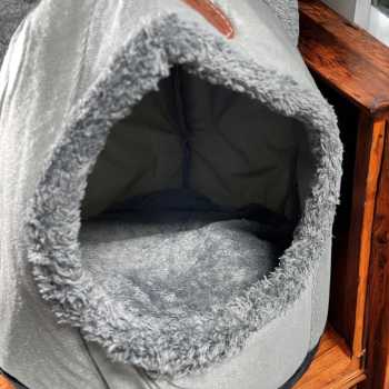 Gambar produk AOXIN Tempat Tidur Hewan Peliharaan Kucing Cat House Tent M - HTC01