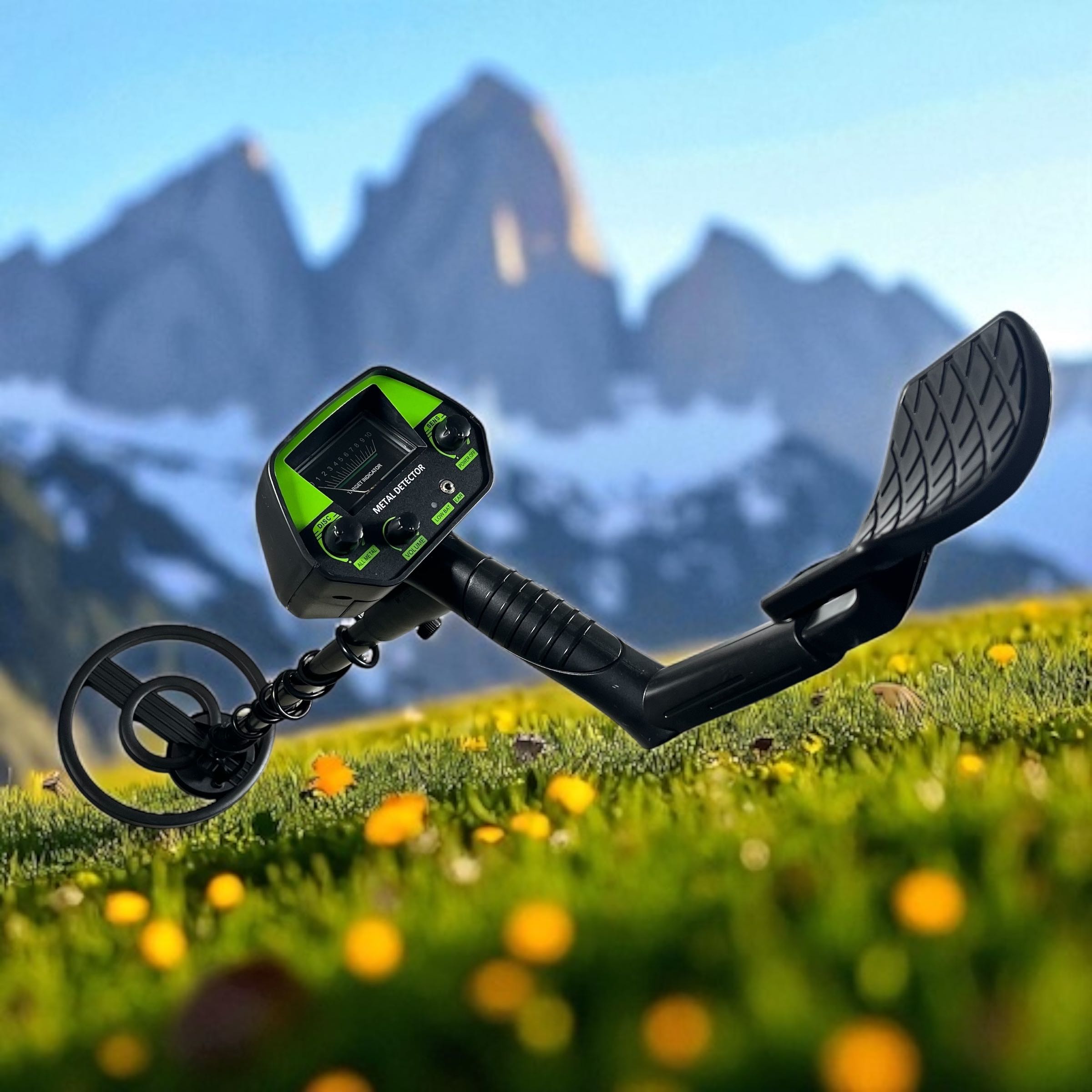 Gambar produk TECLUNG Pendeteksi Logam Waterproof Metal Detector Adjustable 3 Mode - GTX5030G