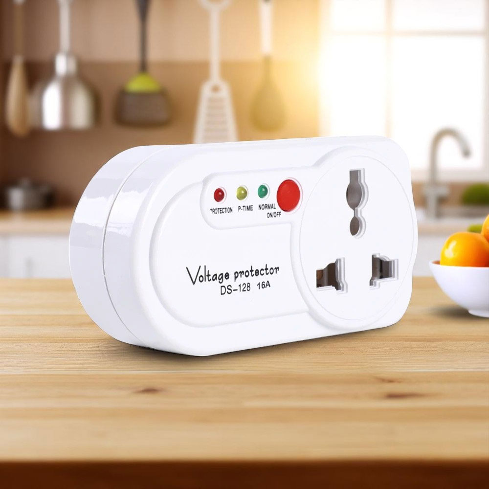 IBNUNU Stop Kontak Kulkas Voltage Protection Auto Delay with Indicator - DS-128 Gambar produk IBNUNU Stop Kontak Kulkas Voltage Protection Auto Delay with Indicator - DS-128