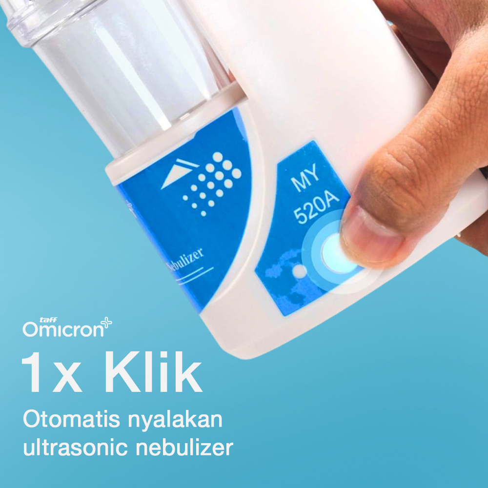 Gambar produk TaffOmicron Alat Terapi Pernapasan Ultrasonic Nebulizer Portable - MY-520A