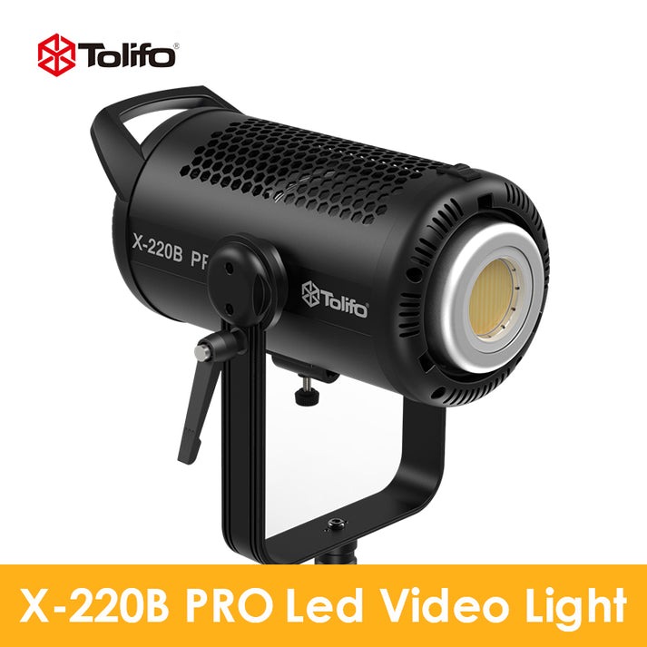 Gambar produk TOLIFO Lampu Video LED Bi-Color COB Video Light 215W 6500K - X-220B PRO