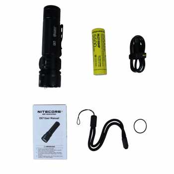 NITECORE Senter LED Flashlight Tactical NiteLab M515S IP68 6000 Lumens - EX7 Gambar produk NITECORE Senter LED Flashlight Tactical NiteLab M515S IP68 6000 Lumens - EX7
