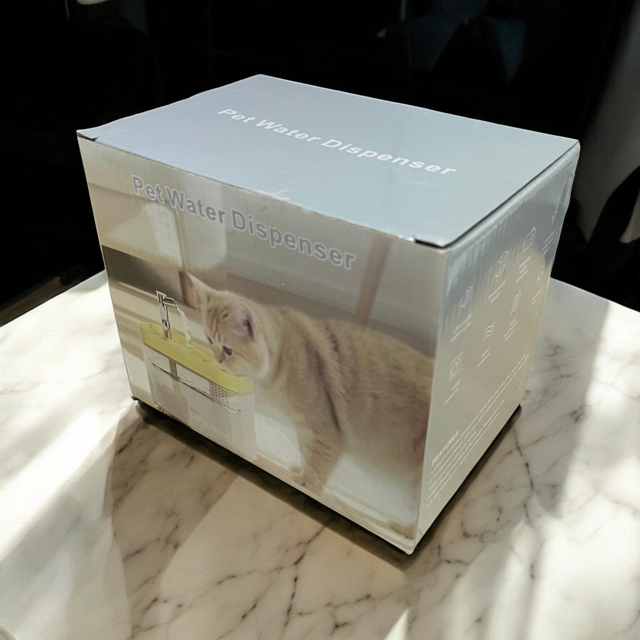 Isfriday Pet Water Dispenser Fountain Tempat Minum Kucing Anjing 1.5L - IF299 Gambar produk Isfriday Pet Water Dispenser Fountain Tempat Minum Kucing Anjing 1.5L - IF299