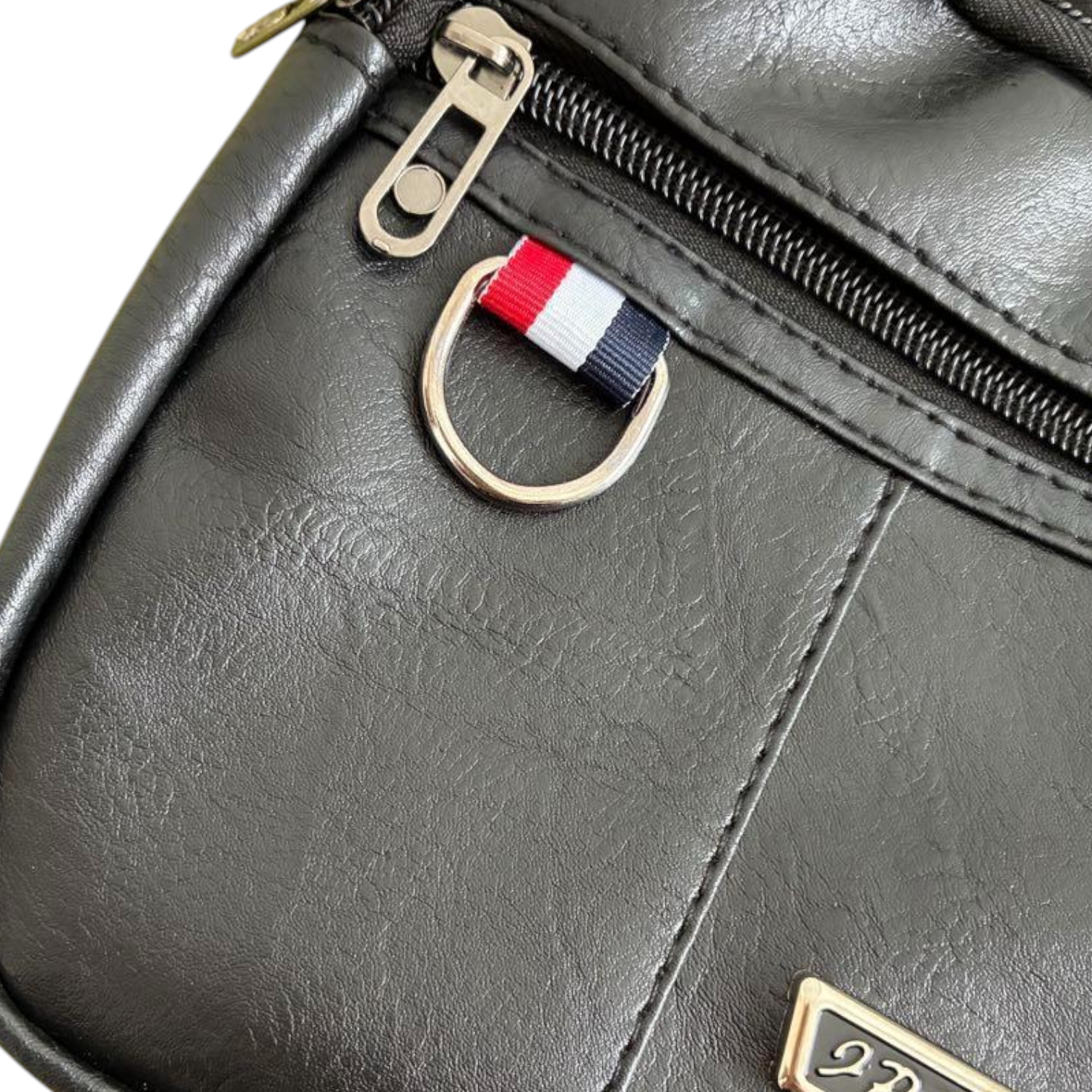 Gambar produk JINGPIN Tas Selempang Casual Pria Business Crossbody Bag PU Leather - JP2