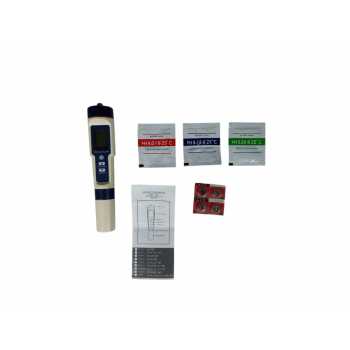 JUANJU Alat Ukur Kualitas Air Digital 5in1 PH TDS EC Meter Pen - J51 Gambar produk JUANJU Alat Ukur Kualitas Air Digital 5in1 PH TDS EC Meter Pen - J51