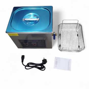 Gambar produk VEVOR Mesin Pembersih Perhiasan Ultrasonic Temperature Multifungsi 10L - KZ-D10