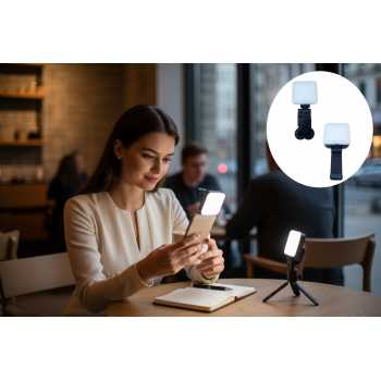 Gambar produk DEVEED Lampu LED Selfie Portable Fill Light Universal with Clip - AY-49J