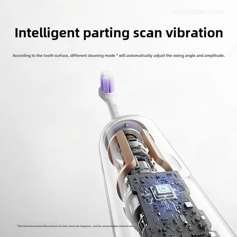 Gambar produk Xiaomi Mijia Sikat Gigi Elektrik Sonic Sweep Vibration LCD IPX8 - MES610