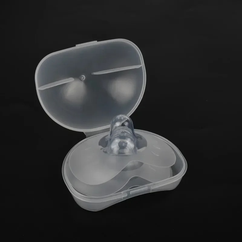 Gambar produk HC Pelindung Puting ASI Breastfeeding Nipple Sillicon Protector 1 Pair M - HMN002