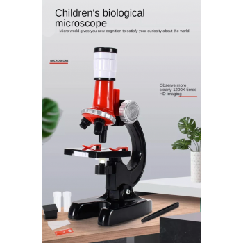 FMA Mainan Mikroskop Portable Microscopes 1200X with LED Light - LZ8601 Gambar produk FMA Mainan Mikroskop Portable Microscopes 1200X with LED Light - LZ8601