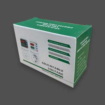 VASKI Stop Kontak Pelindung Voltase Arus Socket Protector 16A - ZS9 Gambar produk VASKI Stop Kontak Pelindung Voltase Arus Socket Protector 16A - ZS9