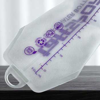 Gambar produk TaffSPORT Botol Minum Soft Flask Foldable Sport Water Bottle TPU 500ml - TF500