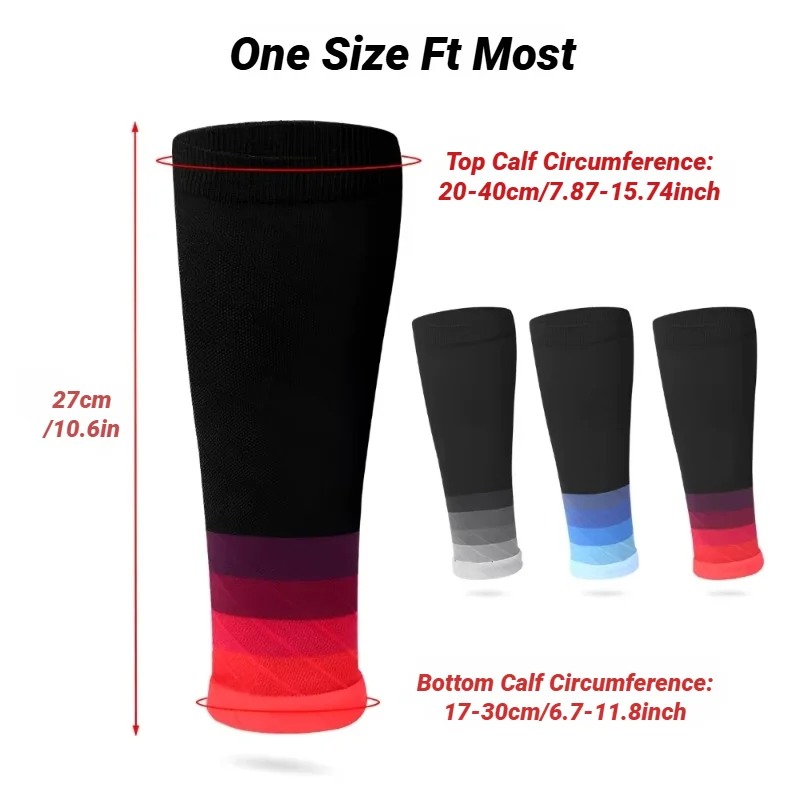Gambar produk SBreaker Calf Compression Sleeves Running Leg 20-30Mmhg Socks - INU166