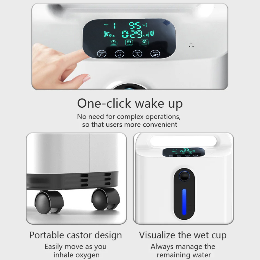 DGF Konsentrator Oksigen Portable Oxygen Concentrator 9L - DF-011-2L Gambar produk DGF Konsentrator Oksigen Portable Oxygen Concentrator 9L - DF-011-2L