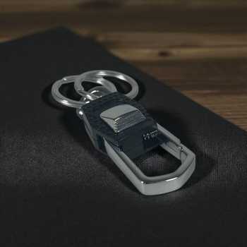 Gambar produk OMUDA Gantungan Kunci Carabiner Keychain Clip Double Ring Zinc Alloy - OM929