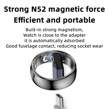 Gambar produk ODITY Universal Magnetic Charger Adapter USB Type C for Smart Ring - XT-23