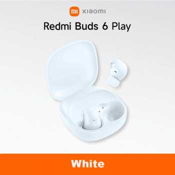 Xiaomi Redmi Buds Earbuds App Support AI Noise Cancellation - 6 Play