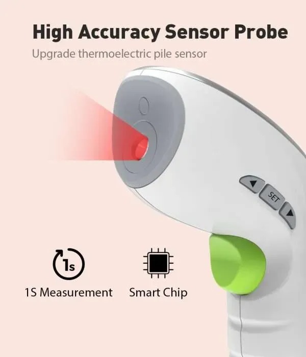 Gambar produk Yongrow Termometer Suhu Badan Digital Thermogun Infrared Dual Mode - YK-IRT2