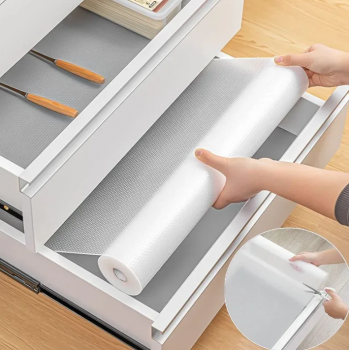 LIONEL Alas Laci Lemari Waterproof Cupboard Mat Shelf Liner 45x150cm - LI1
