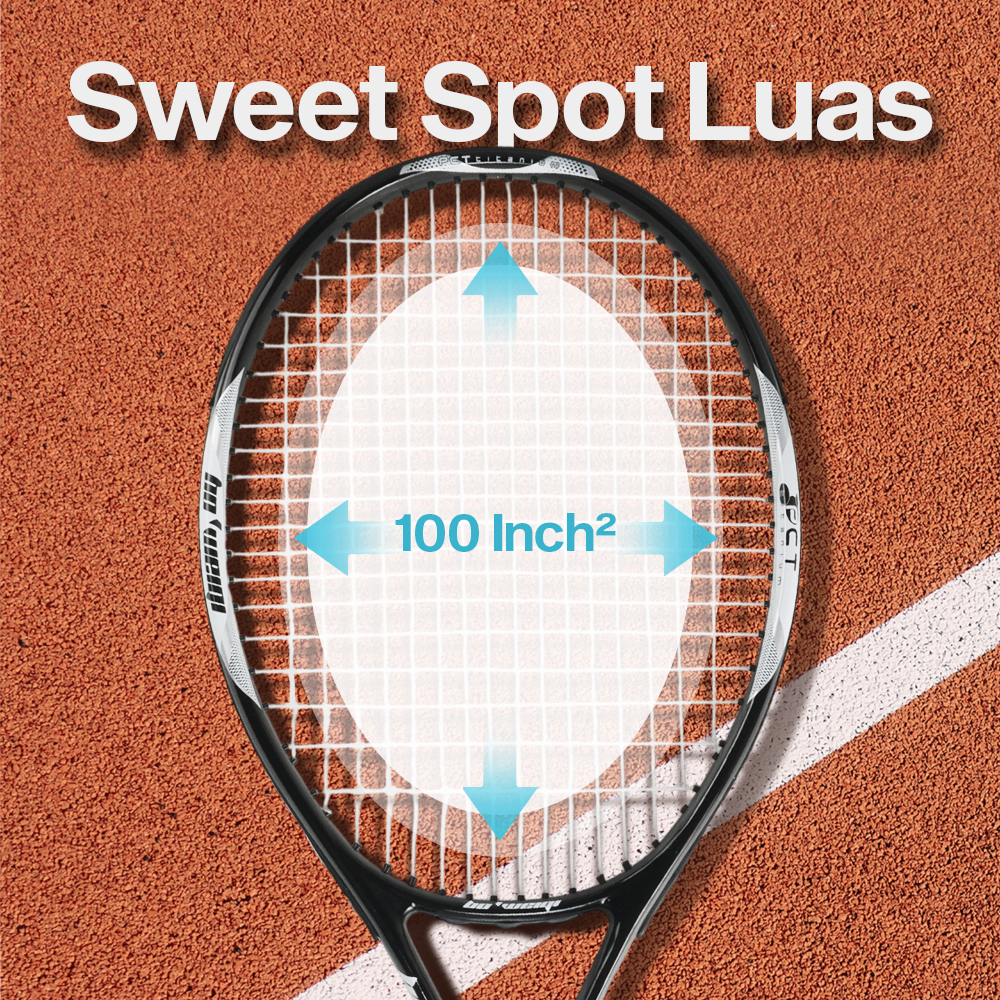 Gambar produk BO WEIQI Raket Tenis Carbon Aluminium Alloy 100sq 16x20 280g - B-280