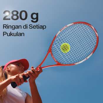 Gambar produk BO WEIQI Raket Tenis Carbon Aluminium Alloy 100sq 16x20 280g - B-280